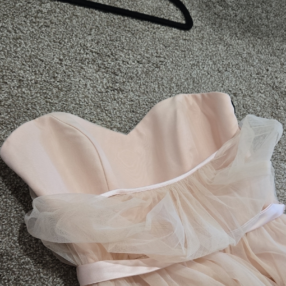 Sorella Vita Light Pink Dress Size 10 - Picture 6 of 8
